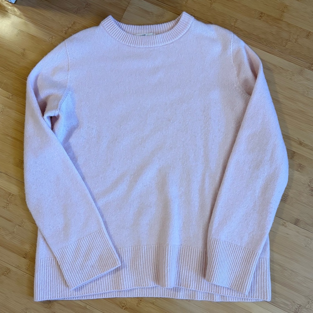 The Row Sibem wool and cashmere sweater pink size S